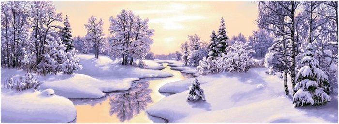 Картины Зимы Фото